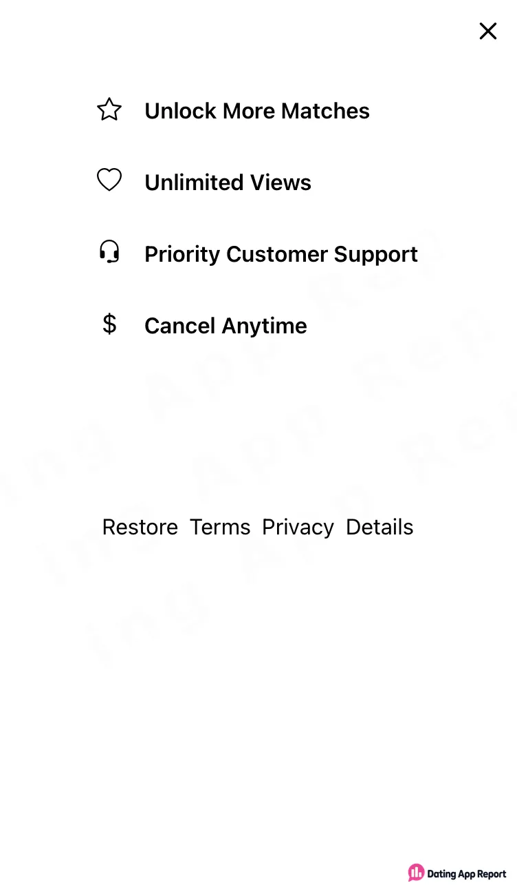 The plan lists “Unlimited Views” as a benefit.